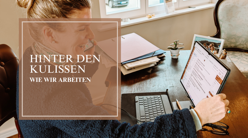 Ein Blick hinter die Kulissen: So bewerten, präsentieren und vermarkten wir Immobilien mit Herz und Expertise. Authentisch, professionell und regional.