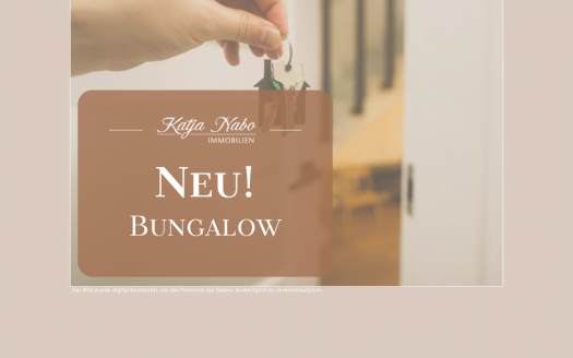 NEU | Bungalow mit Einfamilienhaus-Charakter, großzügigem Wohnkonzept und besonderem Wellnessbereich